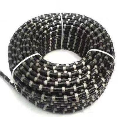mármore do corte de 10.5mm 11.5mm Diamond Wire Saw Cutting For