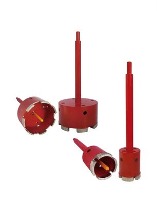 Segmento 8MM 10MM Diamond Core Drill Set bocado de broca 165mm de um núcleo de 4 polegadas