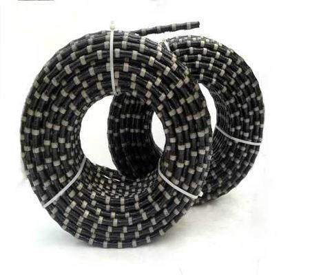 Granito de 10.5MM 11MM que corta o concreto de Diamond Wire Saw For Cut