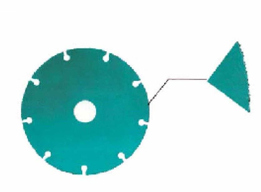 o vácuo de 115mm soldou Diamond Disc Concrete Cutting Wheel para cortar a madeira com pregos